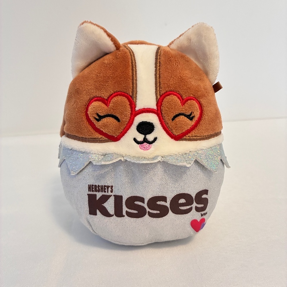 Squishmallows Hershey Kisses Regina the Corgi Plush Stuffed Animal